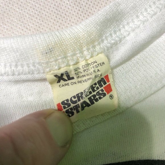 Screen Stars NEW YORK/ JERSEY KNIGHTS Tank VINTAGE - Picture 3 of 7
